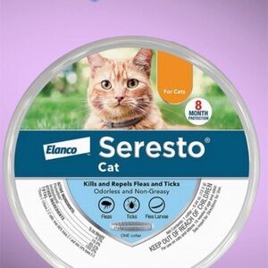 Elan Seresto Cat Collar - White